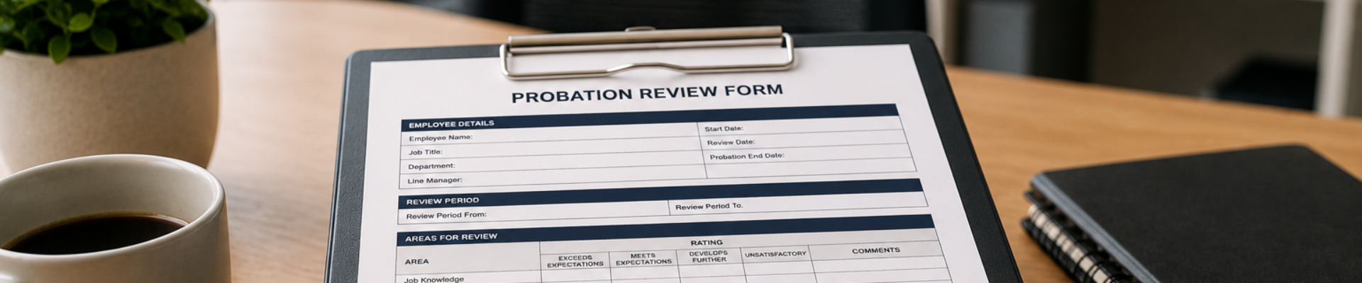 Probation review form