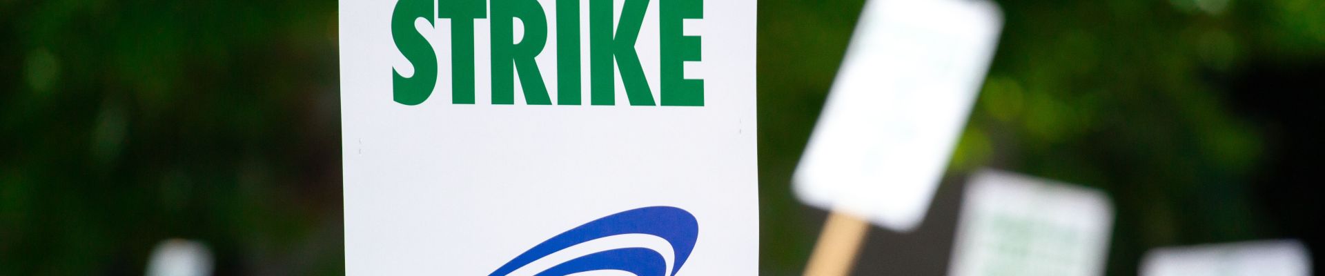 trade union strike